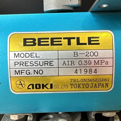 USED AOKI CO. LTD.  BEETLE B-200