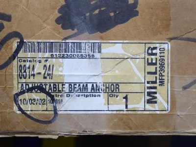 Miller 8814-24/ Adjustable Bean Anchor MFP3969110 12" to 24" Length New NIB