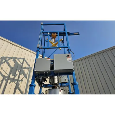 Surplus Material Transfer 4000 LB Bulk Bag Discharger Unloader food grade