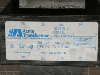 New | in-Stock ACME EIA-413-9538 Transformers Texas US | Aucto #1308505