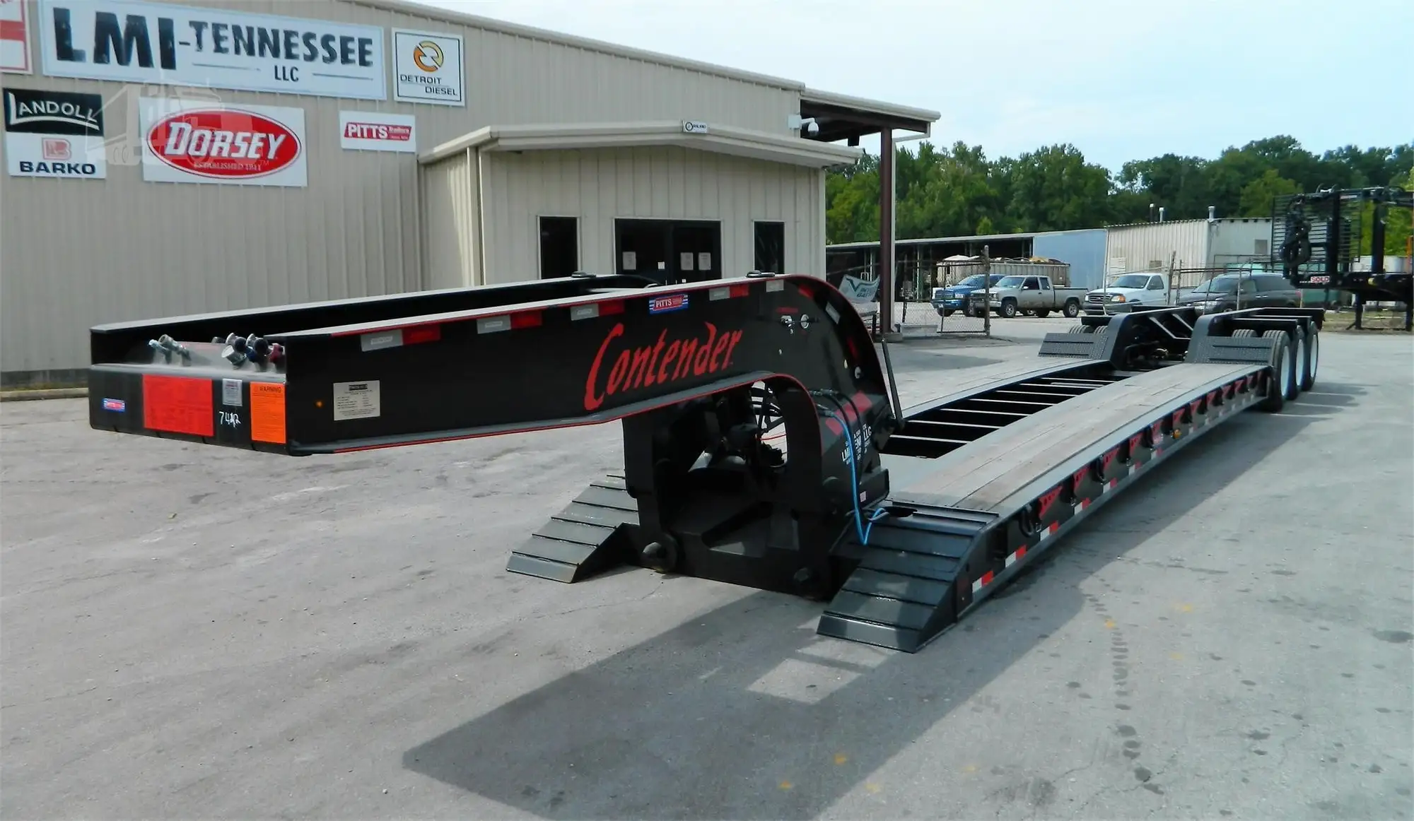 New | in-Stock 2027 PITTS LB51-22DC Lowboy Trailers Tennessee US | LMI Tennessee LLC #1505028