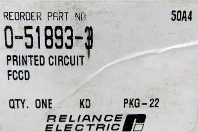 NEW RELIANCE ELECTRIC 0-51893-3 FIELD CONTROLLER 0518933