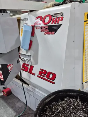 2001 HAAS SL-20 CNC LATHE(2AXIS) | Tight Tolerance Machinery (7)