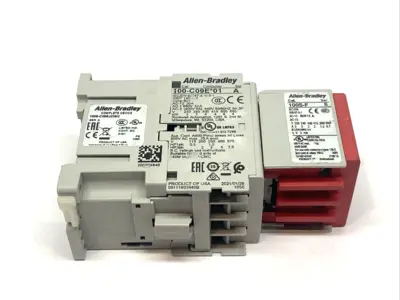 Used Allen-Bradley Ser. A Safety Contactor 440V 50/60Hz 9A 3P PLC Contactors Michigan US | Maverick Industrial Sales #1397922
