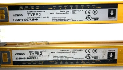 USED OMRON F3SN-B1207P25
