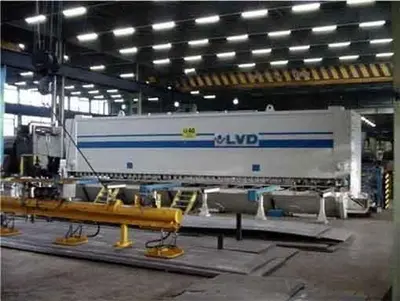 Used LVD MVSB 12000 X 20 Power Squaring Shears (Inch) Georgia US | Shub Machinery #746081