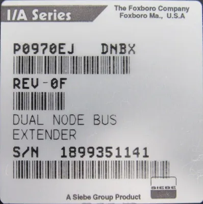 USED FOXBORO P0970EJ DNBX INTERFACE EXTENDER MODULE REV-0F