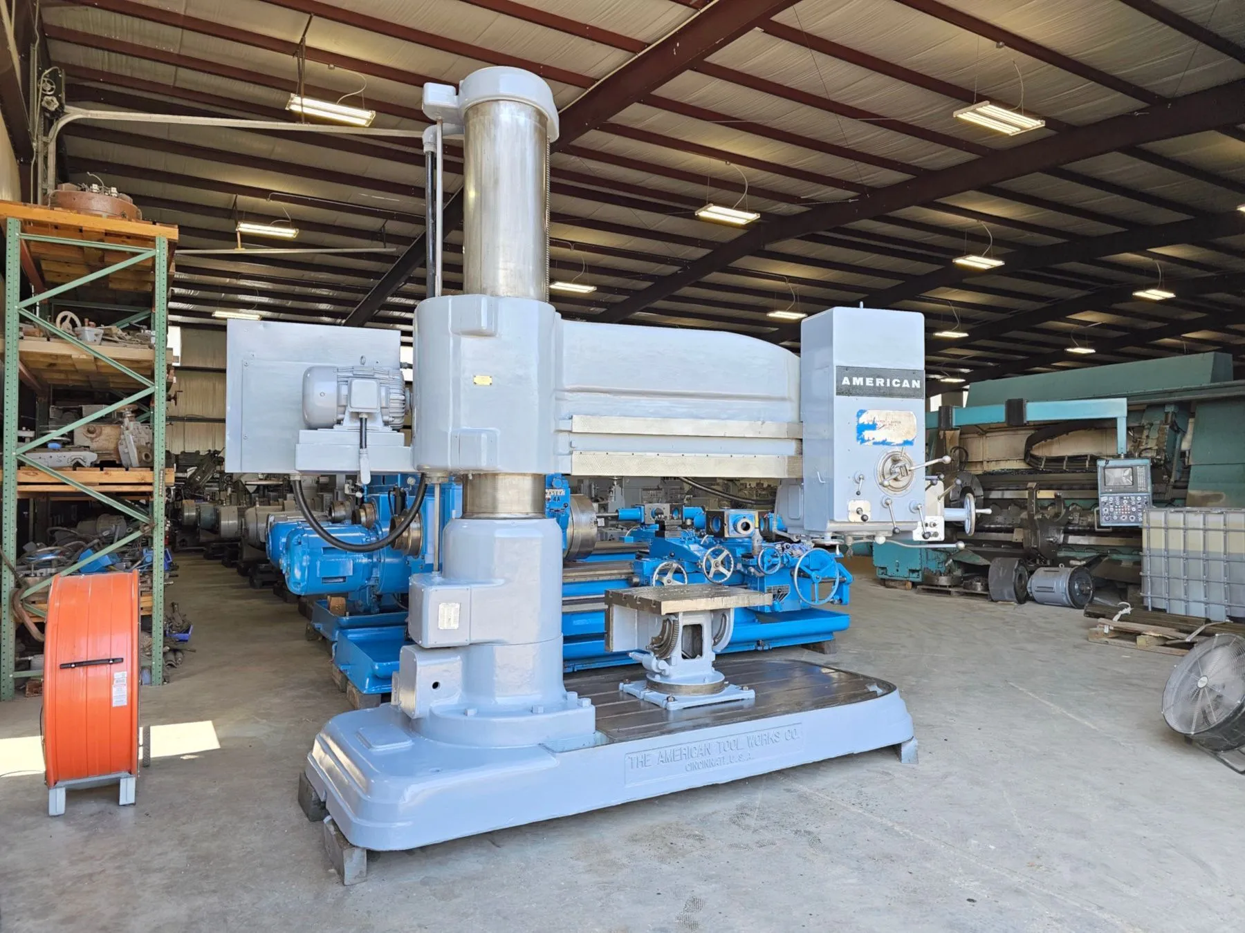 Used 1970 AMERICAN 6X17 Radial Drills Texas US | N & R Machine Sales #207482