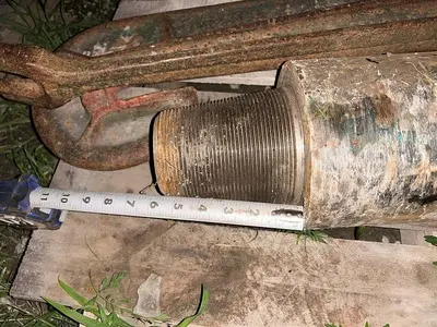 Used _UNKNOWN_ 27-3/4" CABLE TOOL DRILL STRING CROSSOVER SUB ADAPTER Arbors & Adapters Pennsylvania US | East West Machinery & Drilling #1417473