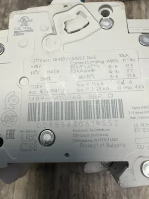 Allen Bradley 1489-M1C300 Electrical/PLC/Automation | ESS Industrial Equipment Sales (8)