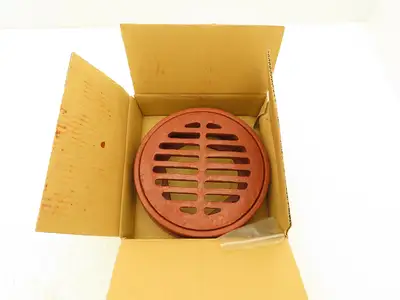 Wade 1300.FLDR 8" Top Assembly Floor Drain Cast Iron Collar Adapter Grate HDW
