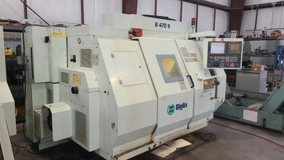 2007 BIGLIA (EUROTECH) B470/S CNC Lathes | AMS Automation, Inc (3)