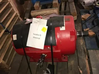 GE 250 HP Motor 1775 RPM 460 V Rebuilt