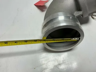 Dixon 400DA-90AL Female Camlock x 4″ Male Camlock 90 Degree Elbow