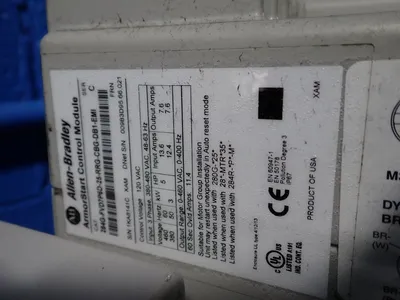 Used ALLENBRADLEY 284GFVD7P6DRRGCBGDBIEMI AC Drive Control Module Ohio US | HGR 24 #883897