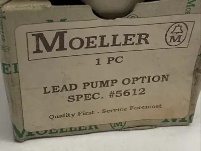 5612 | Moeller  2-Position Selector Switch Assembly Black - New Other