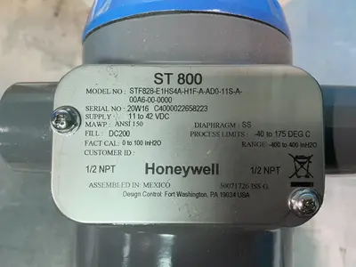 Used HONEYWELL STF828E1HS4AH1FAAD011SA00A6000000 Pressure Transmitters Ohio US | HGR 24 #1414155