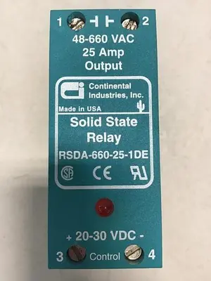 USED CONTINENTAL INDUSTRIES RSDA-660-25-1DE