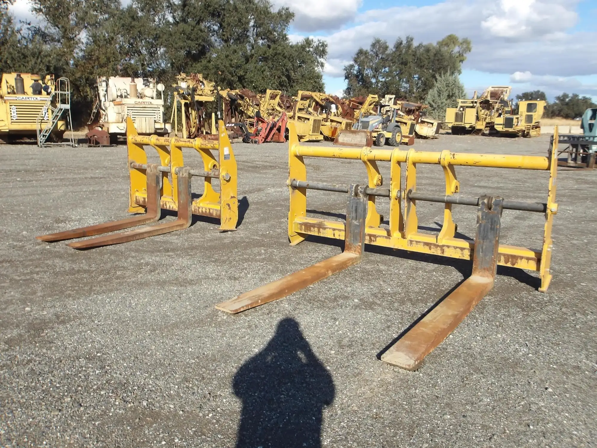 Used 2021 DEERE AT478348 Pallet Forks California US | Western Trencher & Equipment, Inc. #1497770