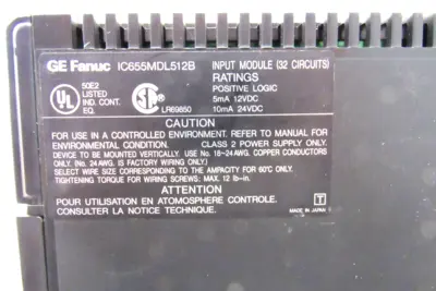 USED GE FANUC GE FANUC IC655MDL512