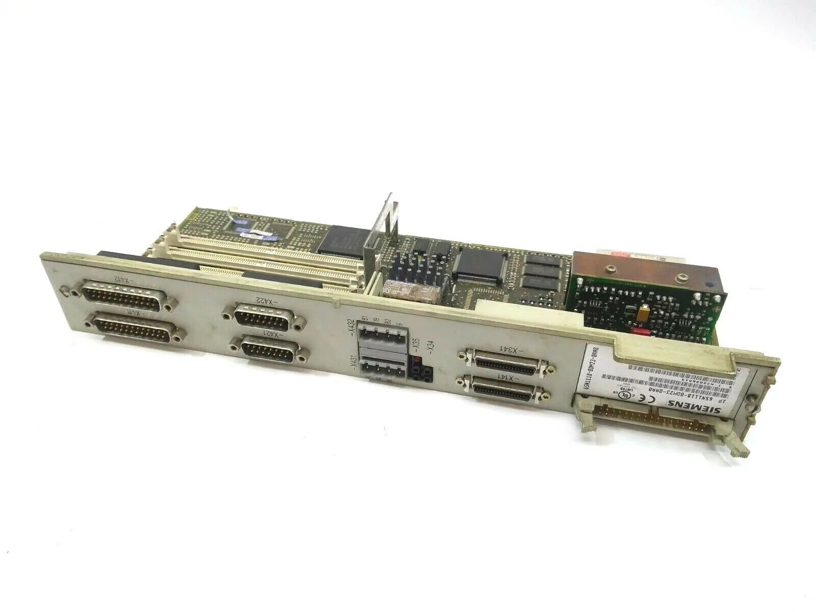 USED SIEMENS MITSUBISHI SIMO 611 CONTROL LOOP BLOCK CARD