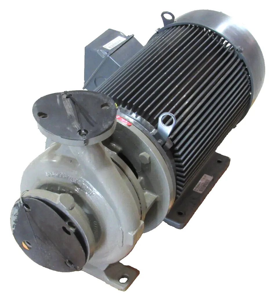 NEW FLOWSERVE D824-3X2X8F PUMP 25HP 208-230/460V UJ25P1DM 250GPM D8243X2X8F