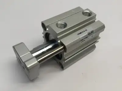 USED SMC COMPACT GUIDE ROD CYLINDER, CQM