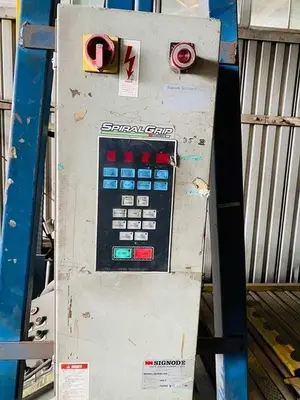 Signode Semi-Automatic Overhead Stretch Wrapping Machine