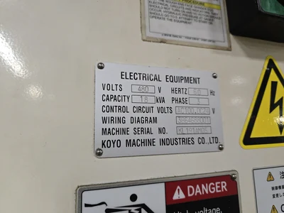 Koyo KL-600 Rough Surface Grinding Machine