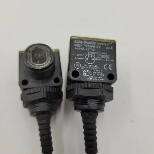 Used ALLEN BRADLEY ALLEN BRADLEY 42EF-P2MPB-Y4 SER A PHOTOELECTRIC SENSOR Photoelectric Sensors | ND Industrial Surplus #1219043