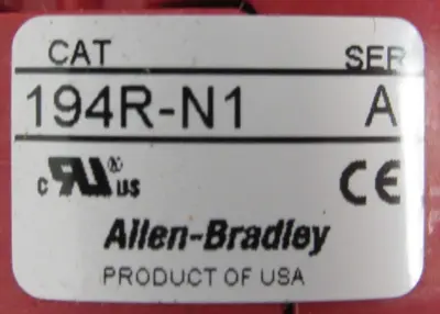 NEW 194R-N1 OPERATOR HANDLE SER.A 194RN1 NEW SURPLUS