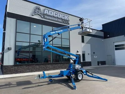 New | in-Stock 2026 GENIE TZ-34/20 TOWABLE ARTICULATING BOOM LIFT Towable Boom Lifts Alberta CA | Adcock Equipment #1418102