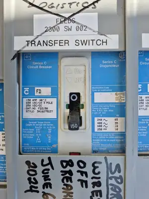 Power Distribution Center (PDC) - 600 Amp Main Breaker