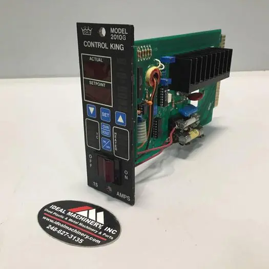 Used CONTROL KING 2010G Injection Molding Parts Michigan US | Ideal Machinery #705485