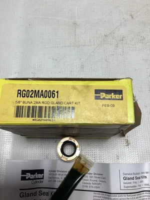 Parker RG02MA0061; 5/8″ Hydraulic Rod Gland Cylinder Kit -NIB