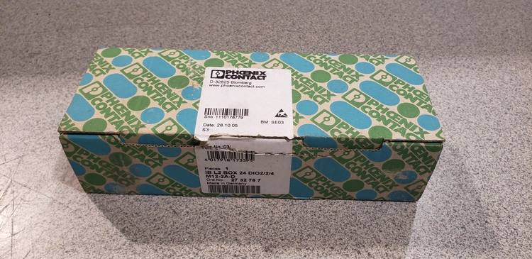 New | in-Stock PHOENIX CONTACT IB-L2-BOX-24-DIO2/2/4 M12-2A-D PLC Input & Output Alabama US | Transamerican Equipment Company #711823