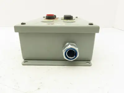 SCE-6PBI Pushbutton Control Station Enclosure Start/Stop/Reset 6-Button Box