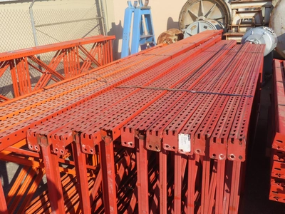 Pallet Racking, 42" wide, 8'6" beams, sell as a lot or in sections