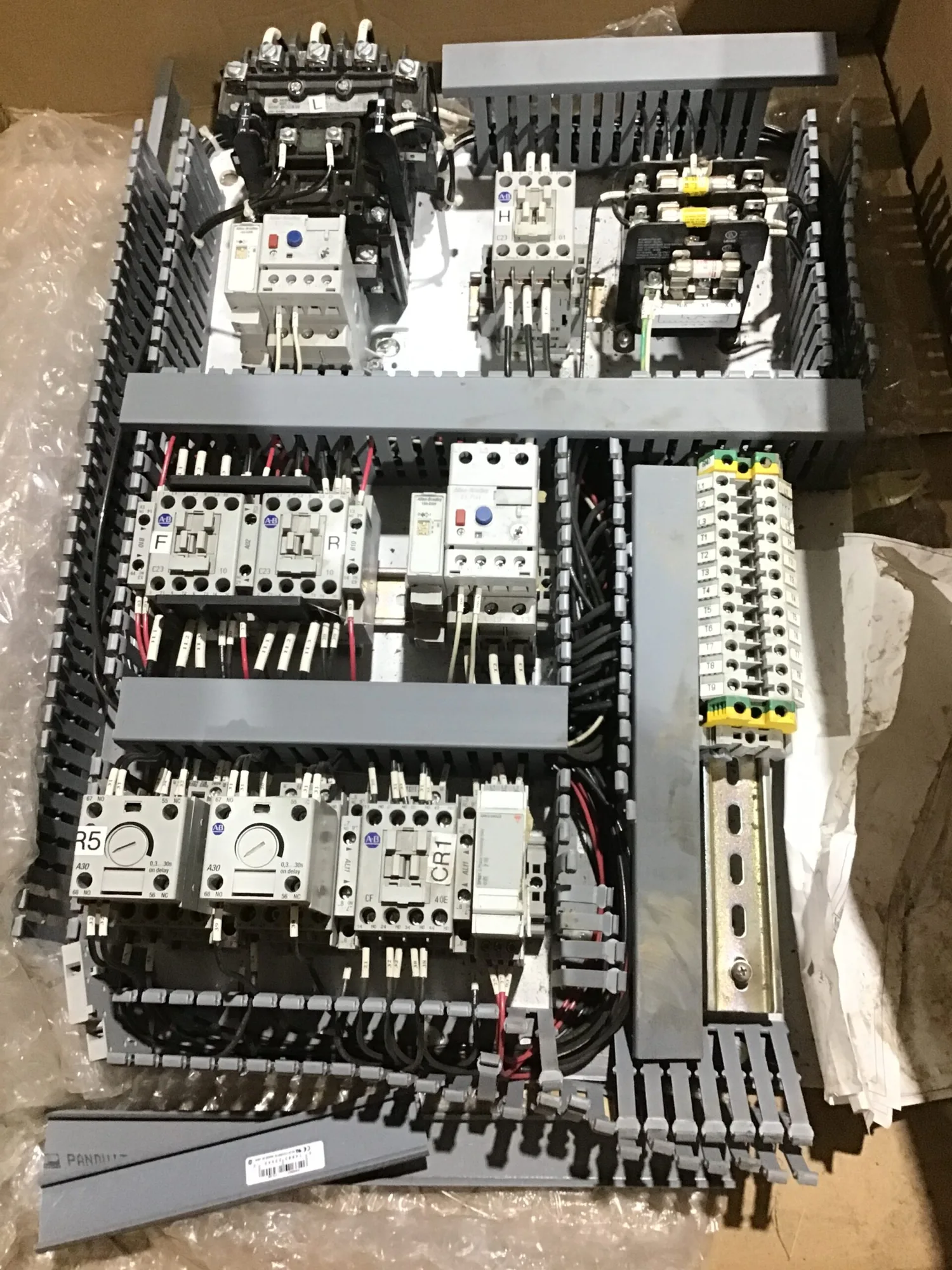 Allen Bradley 500F-BOD930 Electrical Panel Board Nema Size 1