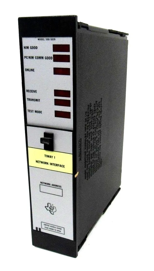 USED TEXAS INSTRUMENTS 500-5039 INTERFACE MODULE 5005039