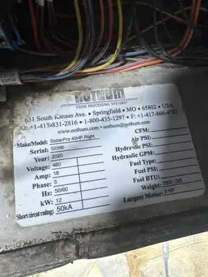 Used 2020 NOTHUM BATTERPRO Batter and Breading Machines Illinois US | M&M Equipment Corp. #1266978