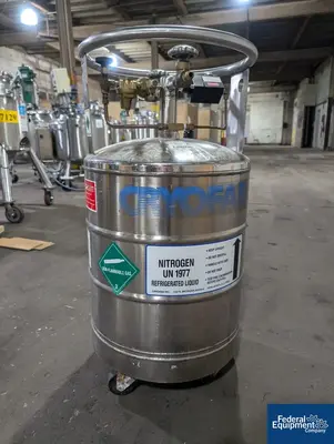 USED Cryofab, Inc. 50 Liter CryoFab Liquid Nitrogen Tank, Model CLPHB50