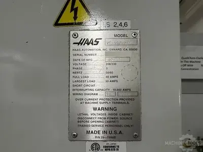 USED 2002 HAAS VF-5
