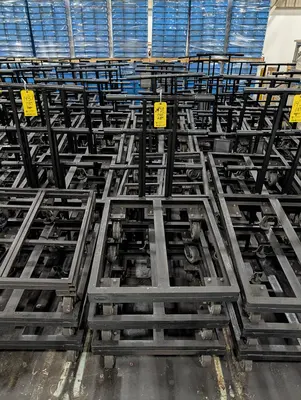 (18) Rolling Material Carts
