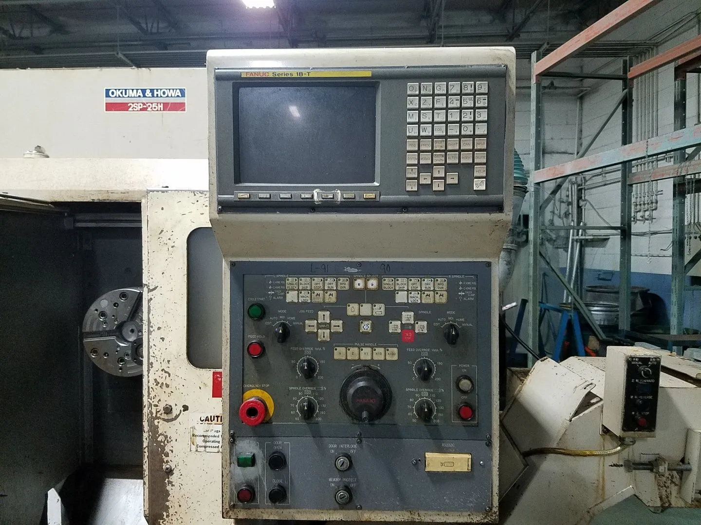 Used 1997 OKUMA & HOWA 25H-2SP TURNING MACHINES, N/C & CNC 391716