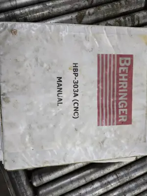 1993 BEHRINGER HPB 303A Horizontal Dual Column Band Saws | Mohawk Machinery (15)