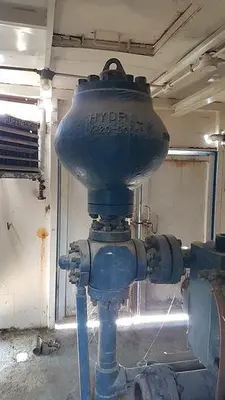 USED EMSCO F-500 TRIPLEX MUD PUMP