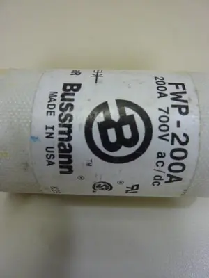 USED BUSSMANN FWP-200A