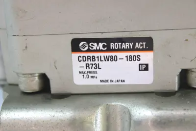 Smc CDRB1LW80-180S-R73L Mini Vane 180 Degree Rotary Actuator CRB1 Series