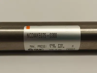 NCDMKE075-0300 | SMC  Round Body Pneumatic Cylinder 3/4" Bore 3" Stroke MISSING NUT - New Other